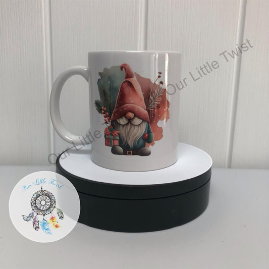 Gonk / Gnome mug with back splash